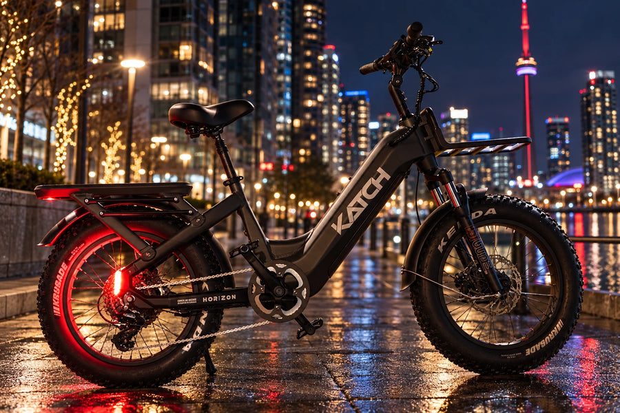 Weekend adventure on a Katch Mini Horizon fat tire e-bike