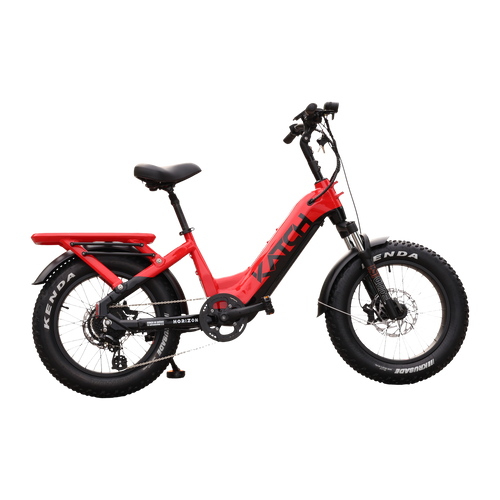 Katch Mini Horizon 20-inch fat tire e-bike in red