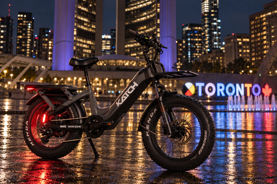 Daily commuting on a Katch Mini Horizon fat tire e-bike